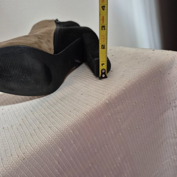 Tri-colour Faux Suede Booties - Picture 13 of 14